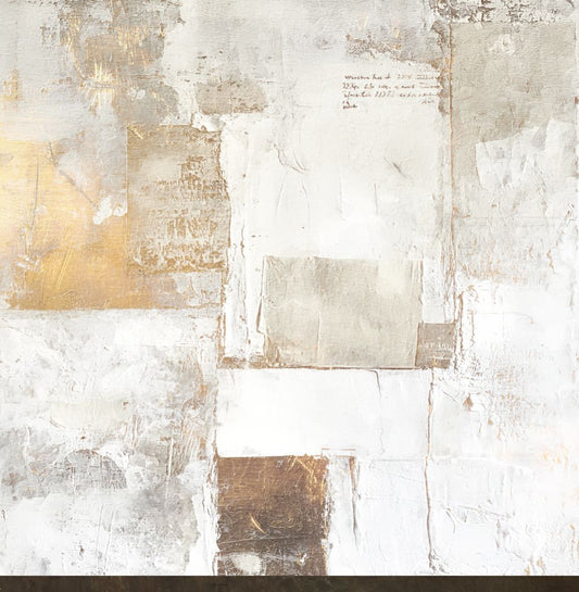 Dust Haze paper reverse side with soft abstract texture in cream and white tones with vintage handwritten script from Outback Country