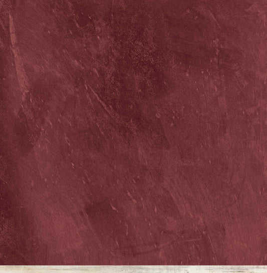 Bee Arty Schoolday Stories Milestones 12x12 scrapbooking paper - reverse side showing deep burgundy background with subtle distressed texture