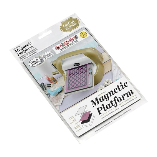 Packaging of a magnetic platform with a clear background