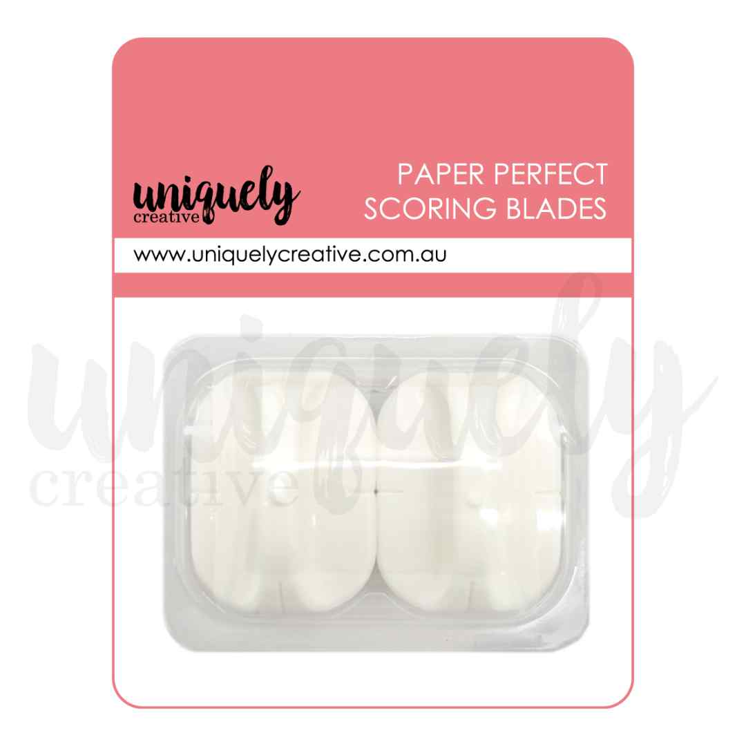 Uniquely Creative Paper Perfect Trimmer replacement scoring blades, pack of two