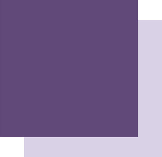 Uniquely Creative Violet double-sided 12x12 cardstock showing rich deep purple tones