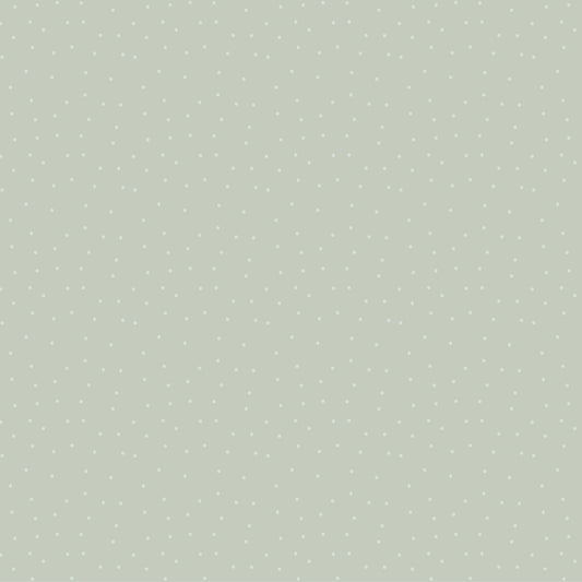 Uniquely Creative Whispers of Wisdom This Is Grace paper reverse showing sage green background with white polka dots