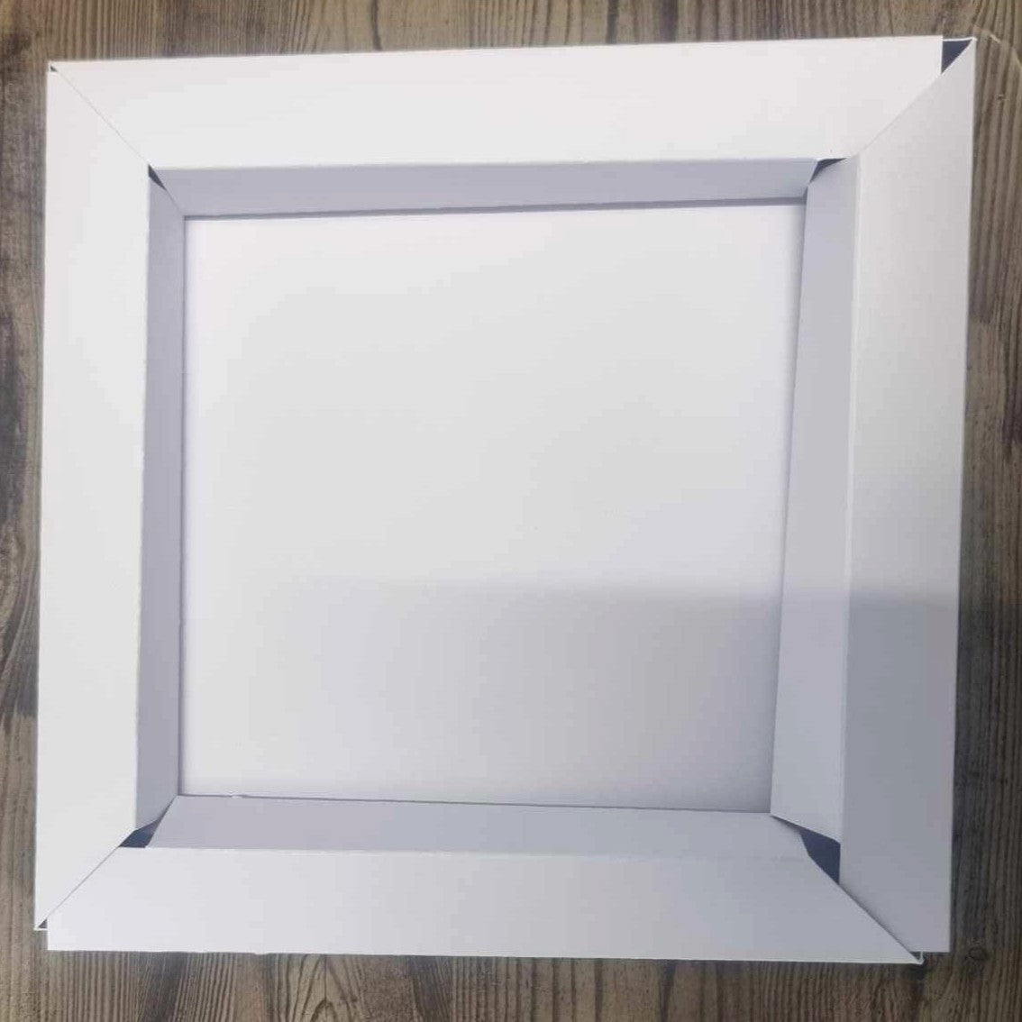 3Quarter Designs 8x8 Shadow Box Album – partially assembled blank white shadow box