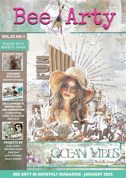Bee Arty Ocean Vibes Magazine – January 2025 