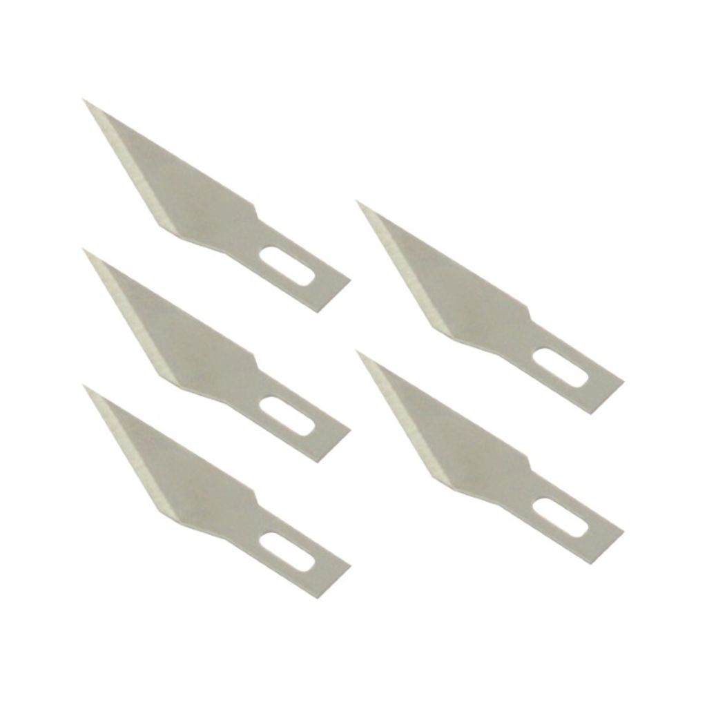 5 metal craft knife replacement blades. 