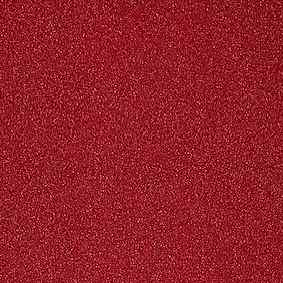 Close-up of the rich brick-red glitter surface on Couture Creations 12x12 paper 