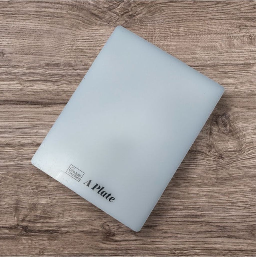 A Plate for the GoCut & Emboss Machine