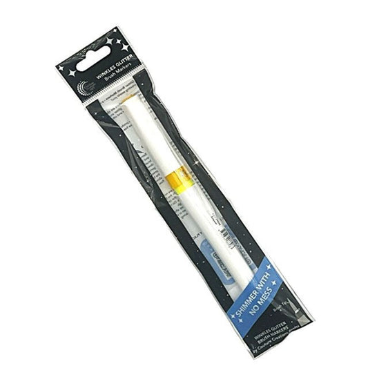 Copper  Winkles Glitter Brush Marker in it's packet