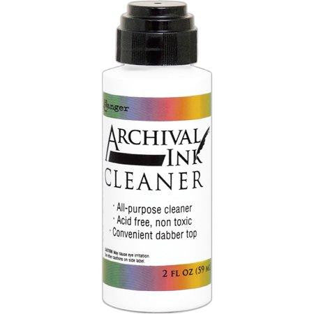 Ranger Archival Ink Cleaner 2oz bottle with dabber top