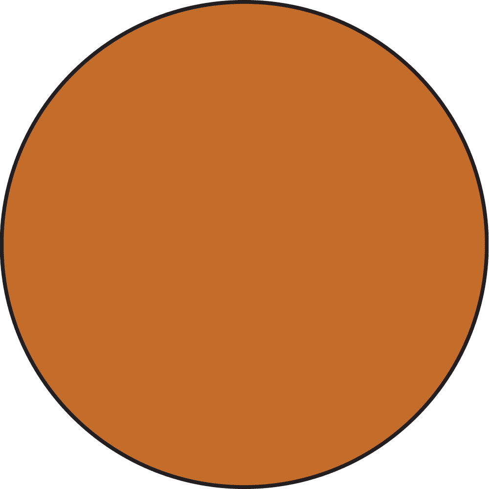 Ranger Distress Oxide Rusty Hinge colour sample spot
