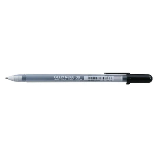 Sakura Gelly Roll 06 black gel pen for smooth fine line writing in journalling and note-taking