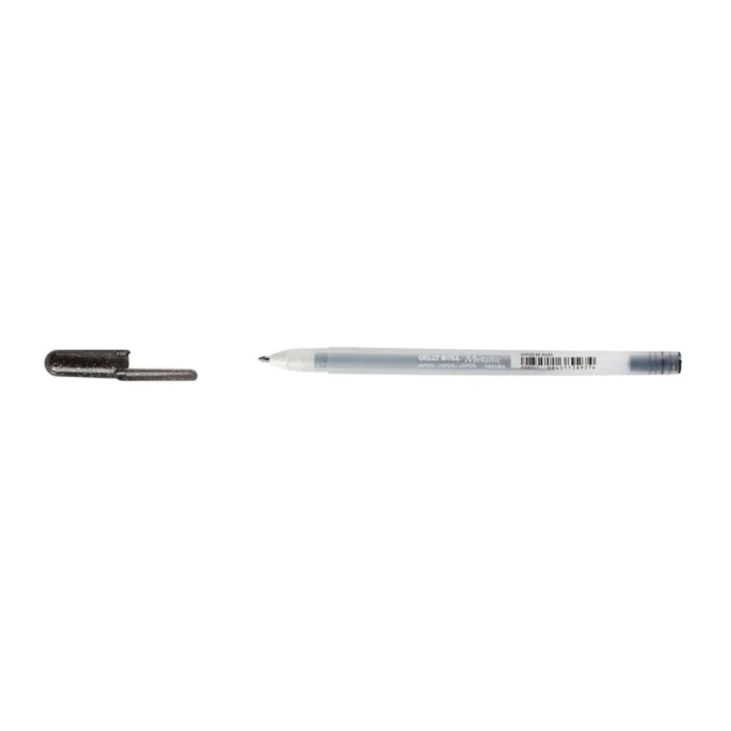Sakura Gelly Roll metallic black gel pen for opaque shimmer on card making and scrapbooking projects