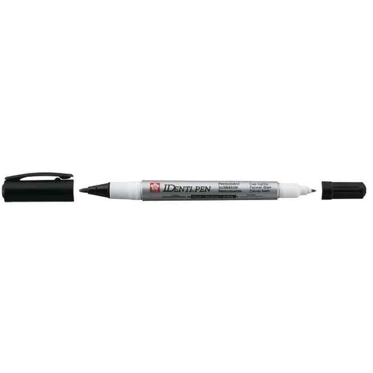 Sakura Identi Pen black permanent marker with extra-fine and fine writing tips