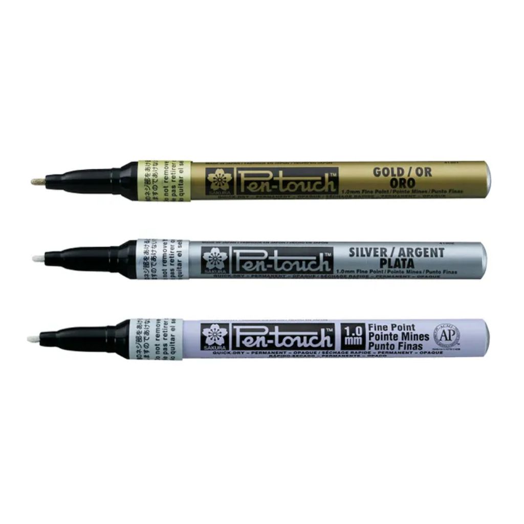 Sakura Pen-touch fine point paint marker for precise detailing on card making and scrapbooking projects
