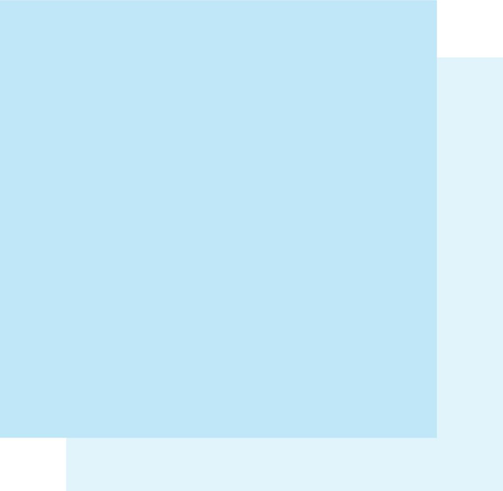 Front view of Baby Blue Uniquely Creative Cardstock showing the main colour and a glimpse of the reverse side in a lighter tone.