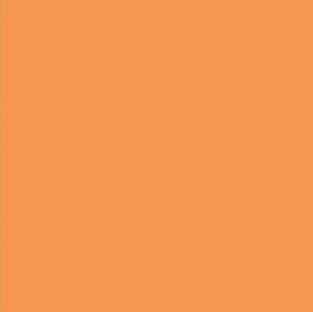 Full square view of the front side of Tangerine Uniquely Creative Cardstock in its deeper shade.