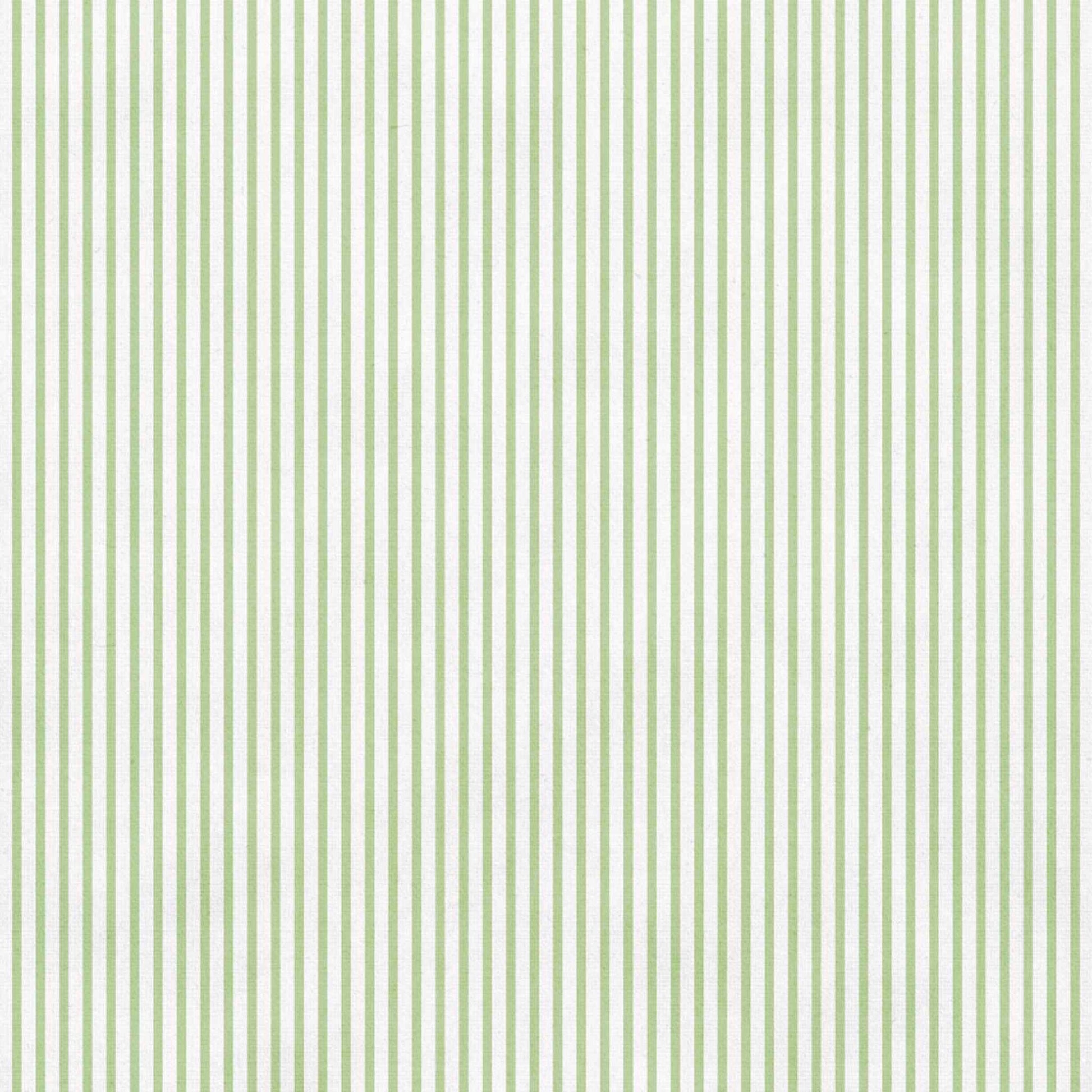 Uniquely Creative Delighted Curiosities The Collector's Ledger 12x12 paper reverse side, featuring a sage green and white thin stripe pattern