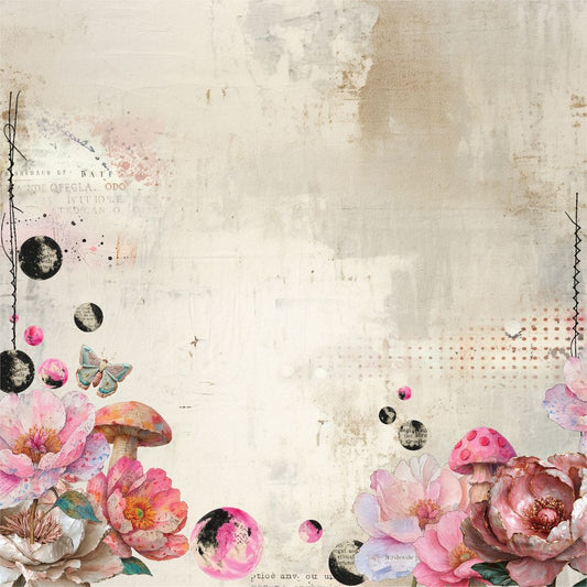 Dressed in Daydreams - Once in a Bloom 12x12 Paper