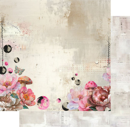 Dressed in Daydreams - Once in a Bloom 12x12 Paper