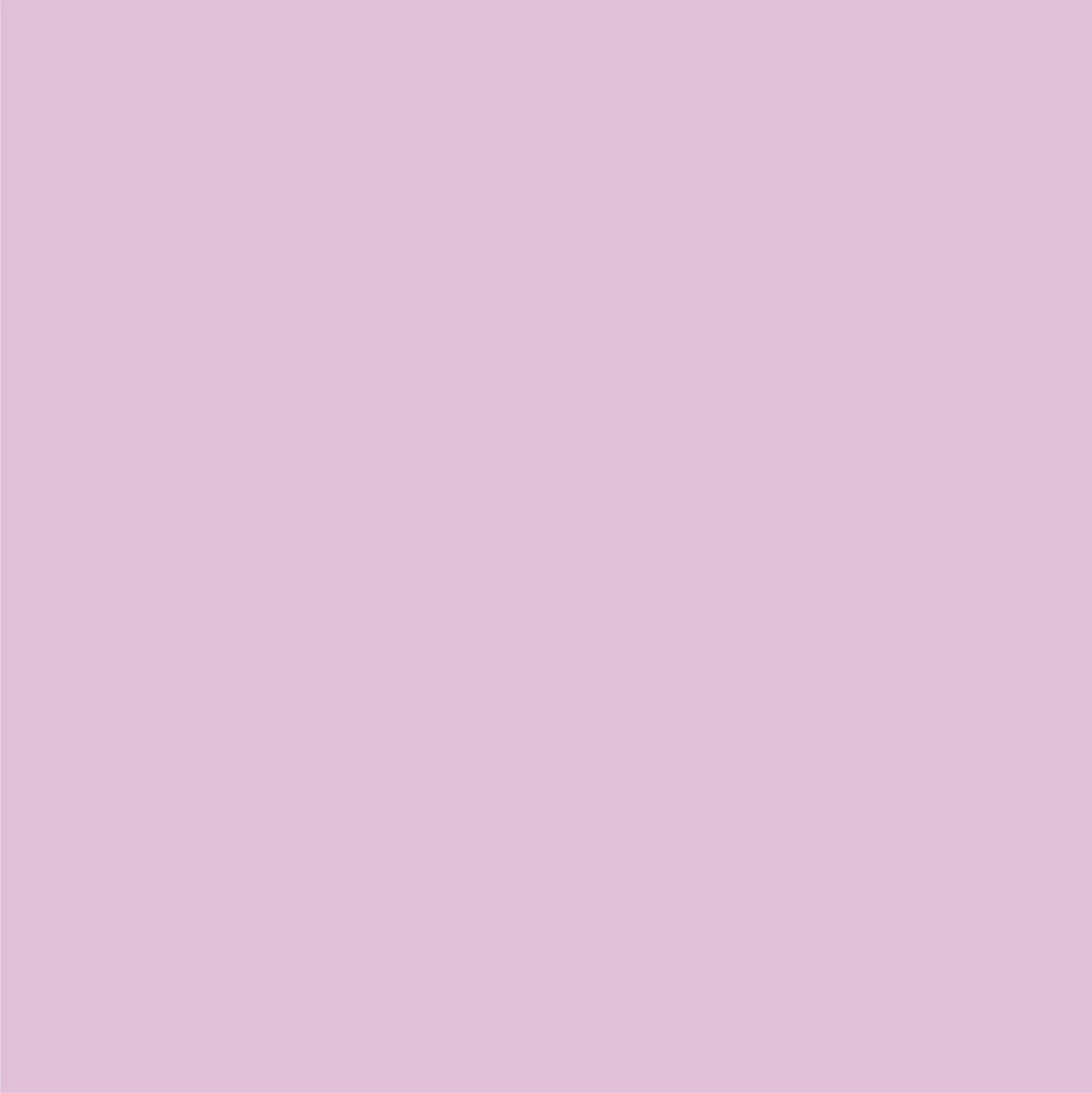 Back side of Uniquely Creative Lilac cardstock in soft pale lilac