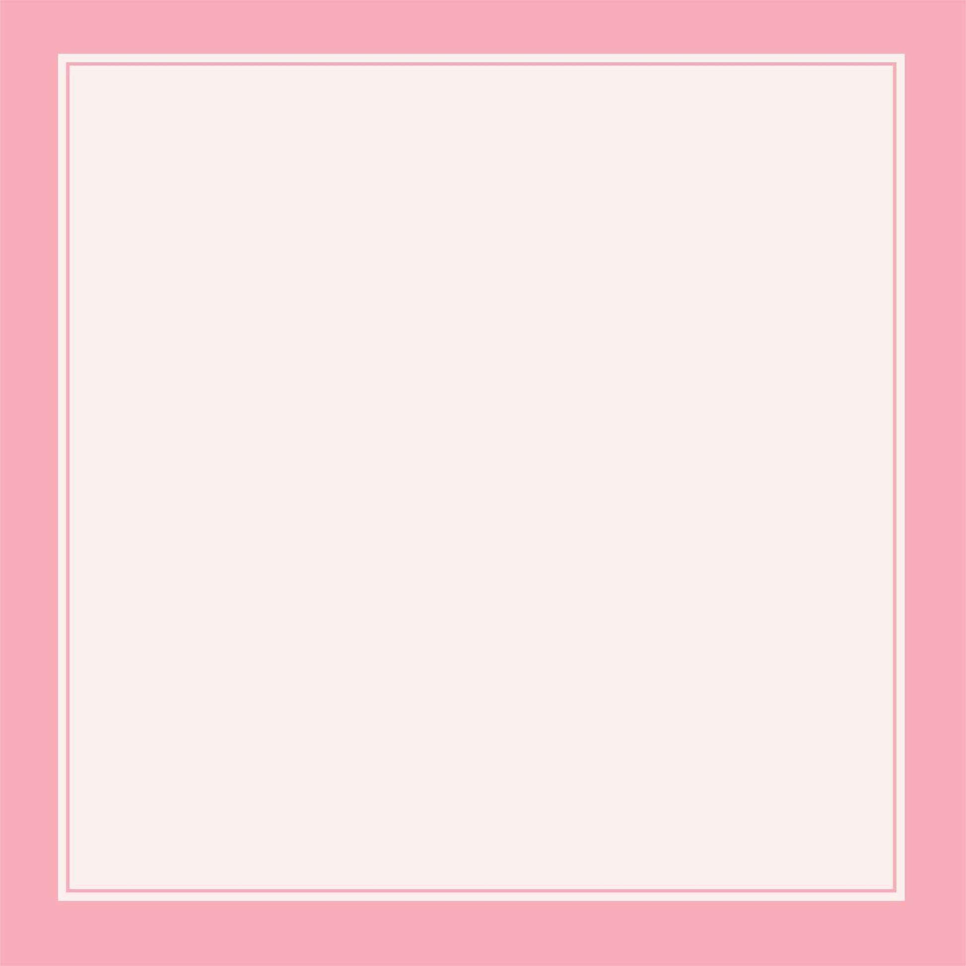 Front side of Uniquely Creative Oh So Lovely Oh My Goodness 12x12 paper featuring a soft blush background with a clean pink double-line border frame