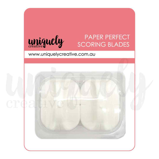 Uniquely Creative Paper Perfect Trimmer replacement scoring blades, pack of two