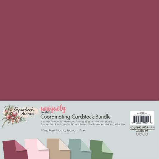 Paperbark Blooms - Coordinating Cardstock Bundle