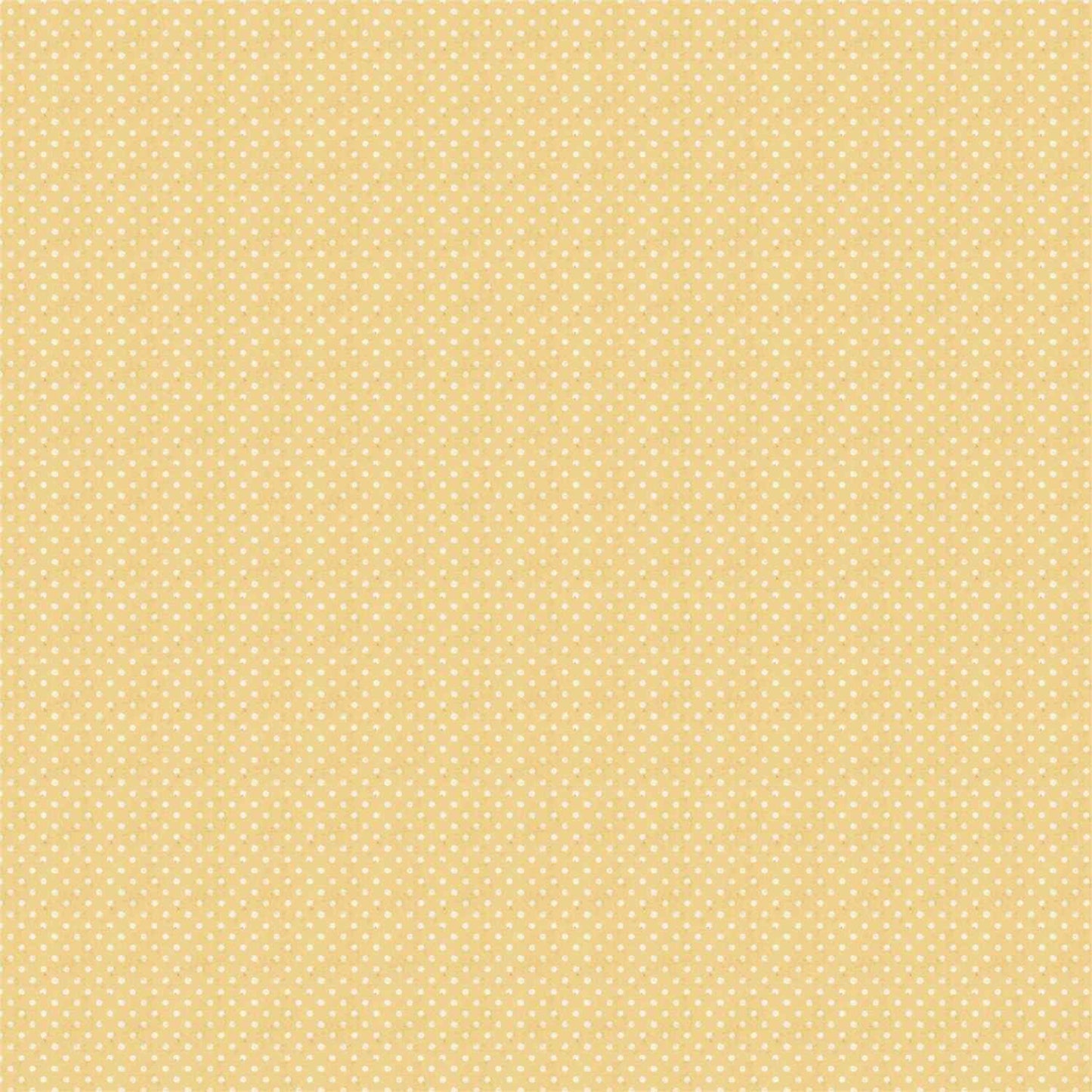 Uniquely Creative Sweet As Honey Sunny Days 12x12 paper reverse side, warm golden yellow background with an all-over tonal white mini polka dot pattern 