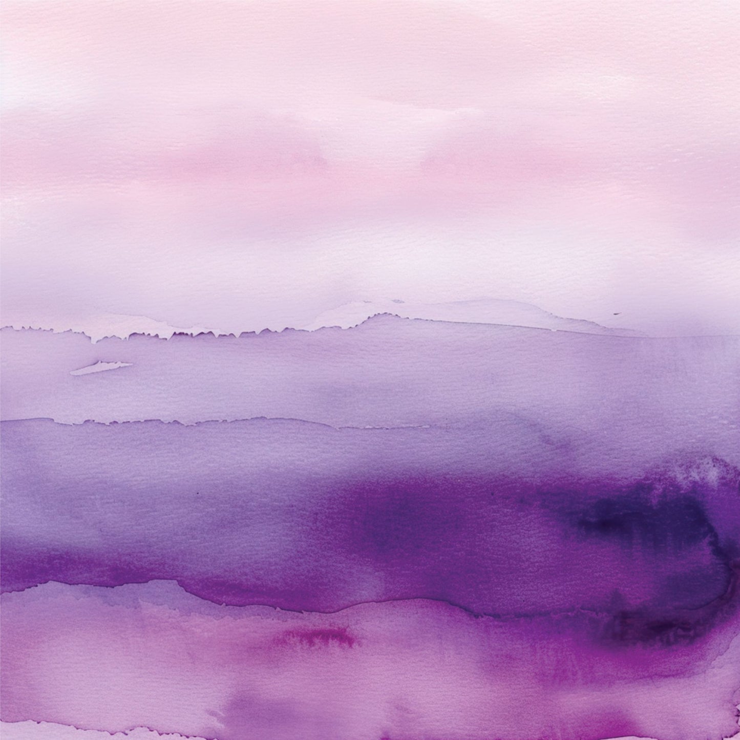 Front of Uniquely Creative Ultraviolet Delight Layers of Lilac 12x12 scrapbook paper with purple watercolour gradient