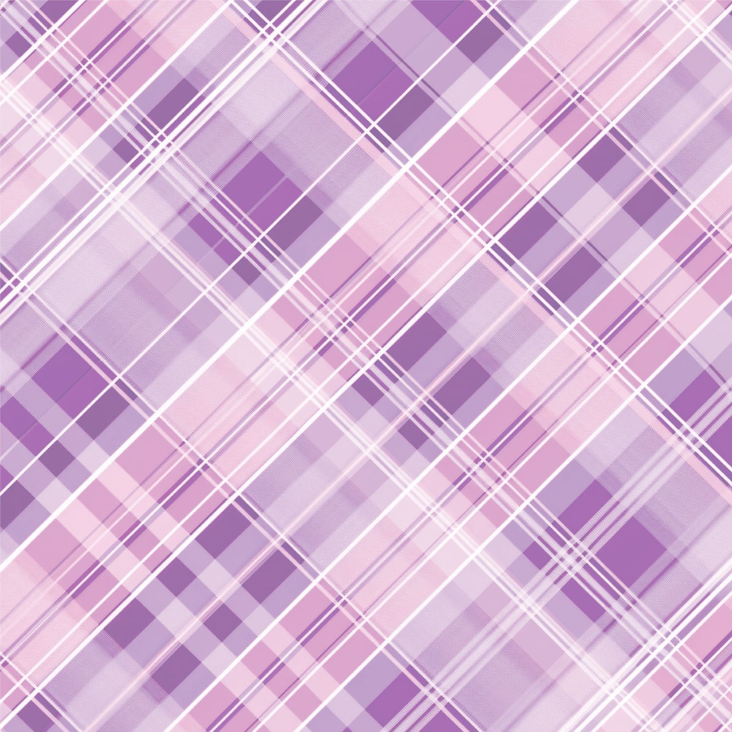 Reverse side of Uniquely Creative Ultraviolet Delight Living Life's Moments paper showing purple diagonal plaid pattern