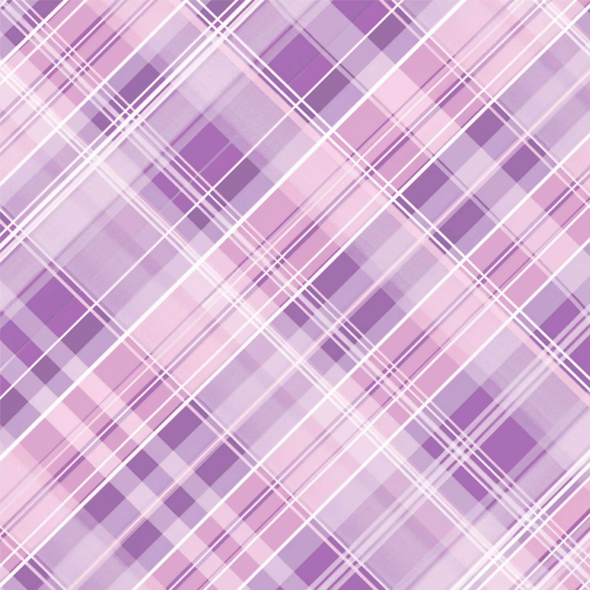 Reverse side of Uniquely Creative Ultraviolet Delight Living Life's Moments paper showing purple diagonal plaid pattern